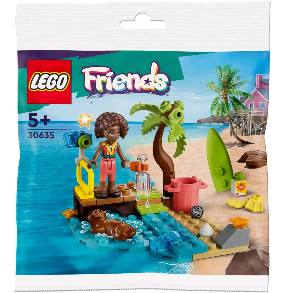 LEGO Friends Curățirea plajei 30635 Cărți pentru copii