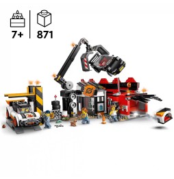 LEGO City Teren de dezmembrări 60472 pentru copii