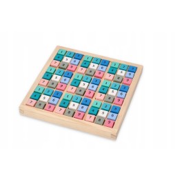 Wooden Sudoku Logic Game for Kids