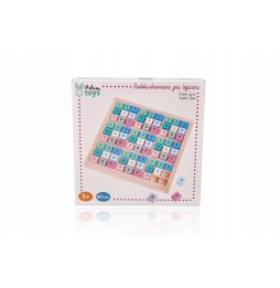 Wooden Sudoku Logic Game for Kids