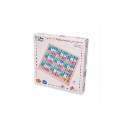 Wooden Sudoku Logic Game for Kids