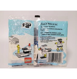 Lego Bałwan Świąteczny 1625 z 1989 roku