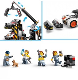 LEGO City Teren de dezmembrări 60472 pentru copii