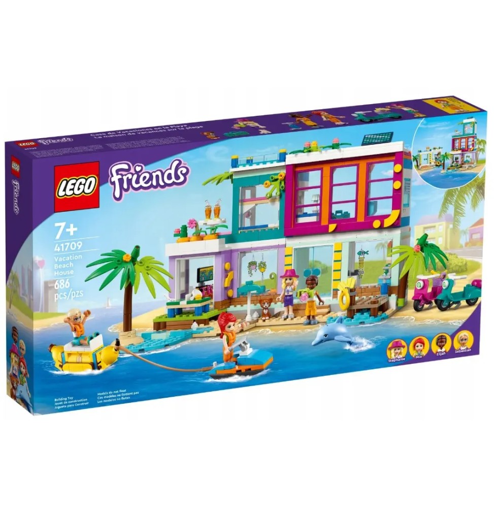 LEGO Friends 41709 Beach Holiday Set