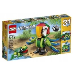 LEGO Creator 3w1 Animale din pădurea tropicală 31031