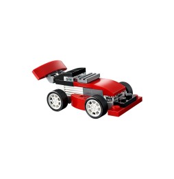 LEGO 31055 Czerwona wyścigówka - Zestaw 3w1