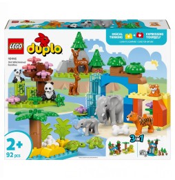 LEGO DUPLO Rodziny dzikich zwierząt 3 w 1 10446