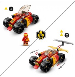 LEGO Ninjago 71780 Mașina de curse ninja Kaia