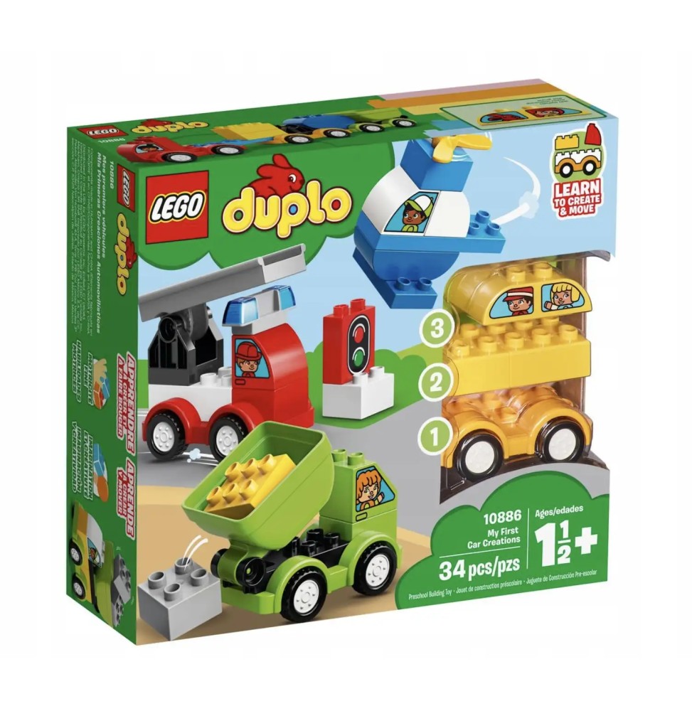 LEGO Duplo 10886 Moje pierwsze samochodziki