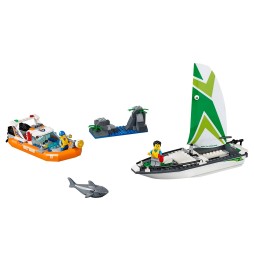 LEGO 60168 City Sailboat Rescue Set