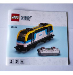 LEGO 60336 Train Engine Without Electronics - New 2022