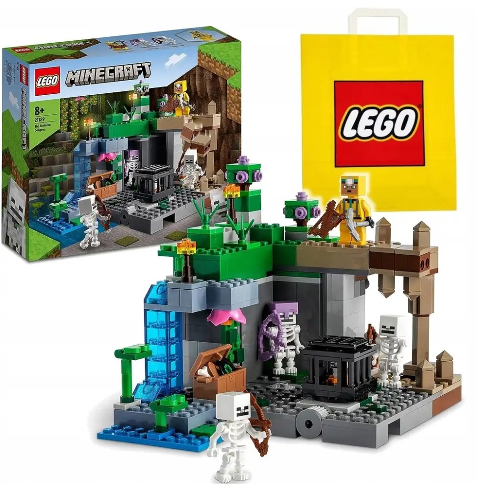 LEGO Minecraft 21189 Temniile Scheletilor - Set