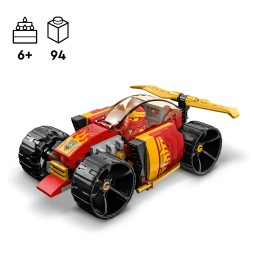 LEGO Ninjago 71780 Mașina de curse ninja Kaia