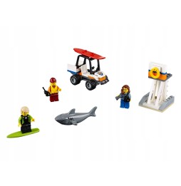 Set LEGO City 60163 - Gardă de coastă