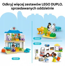 LEGO DUPLO Familiile animalelor sălbatice 3 în 1