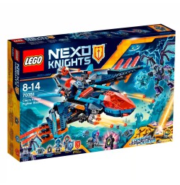 LEGO Nexo Knights 70351 Clay's Blaster Jet Fighter