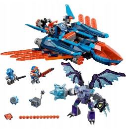 LEGO Nexo Knights 70351 Clay's Blaster Jet Fighter