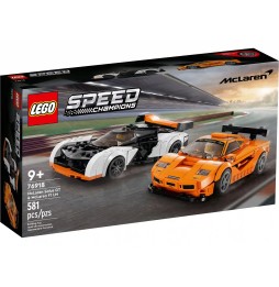 LEGO Speed Champions McLaren Solus GT și F1 LM