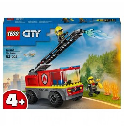 LEGO City 60463 Camion de Pompieri cu Scară