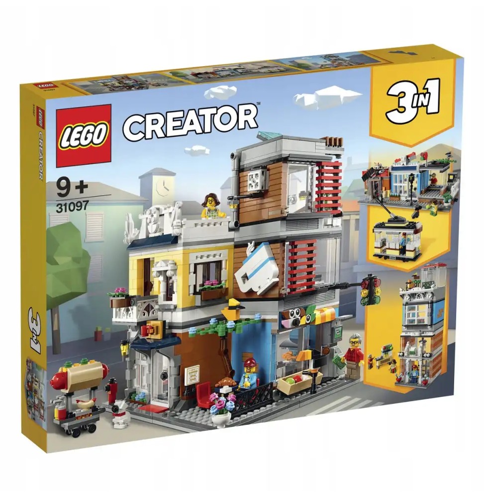 LEGO Creator 31097 Sklep zoologiczny i kawiarenka