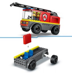 LEGO City 60463 Camion de Pompieri cu Scară