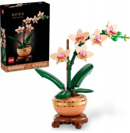 LEGO Icons Mała Orchidea 10343 - Kwiat na Prezent