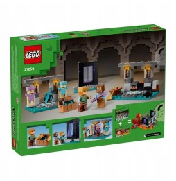 LEGO Minecraft 21252 Atelier - Blocuri și Figurine