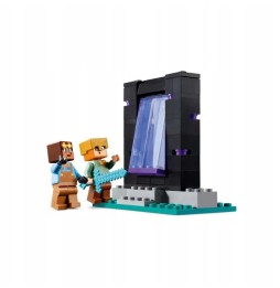 LEGO Minecraft 21252 Atelier - Blocuri și Figurine