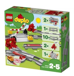 LEGO DUPLO Tory kolejowe 10882 - Zestaw dla dzieci