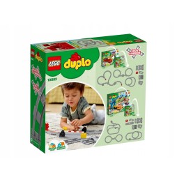 LEGO DUPLO Tory kolejowe 10882 - Zestaw dla dzieci