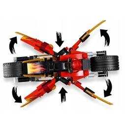 LEGO 70667 Ninjago Motocicleta lui Kai și Zane