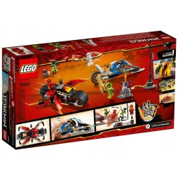 LEGO 70667 Ninjago Motocykl Kaia i skuter Zane'a