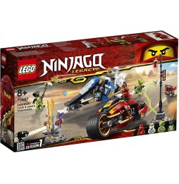 LEGO 70667 Ninjago Motocykl Kaia i skuter Zane'a