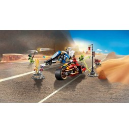 LEGO 70667 Ninjago Motocykl Kaia i skuter Zane'a