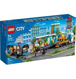 LEGO City Train Station and Ice Cream Van