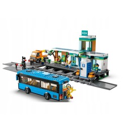 LEGO City Train Station and Ice Cream Van