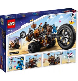 LEGO Movie 2 70834 Trójkołowiec Stalowobrodego