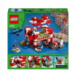 LEGO Minecraft Casa vacii ciuperci 21270