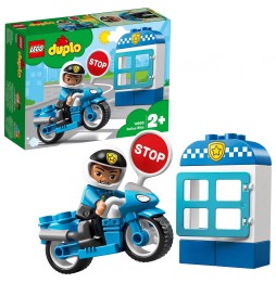 Lego DUPLO Motocicletă de poliție 10900 pentru copii