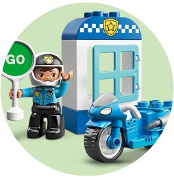 Lego DUPLO Motocicletă de poliție 10900 pentru copii