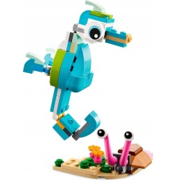 LEGO Creator 3 în 1 Delfin și Țestoasă 31128