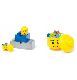 LEGO Głowa do przechowywania klocków