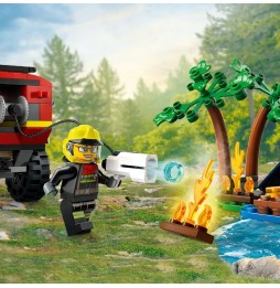 LEGO City Fire Truck with Boat and Hovercraft