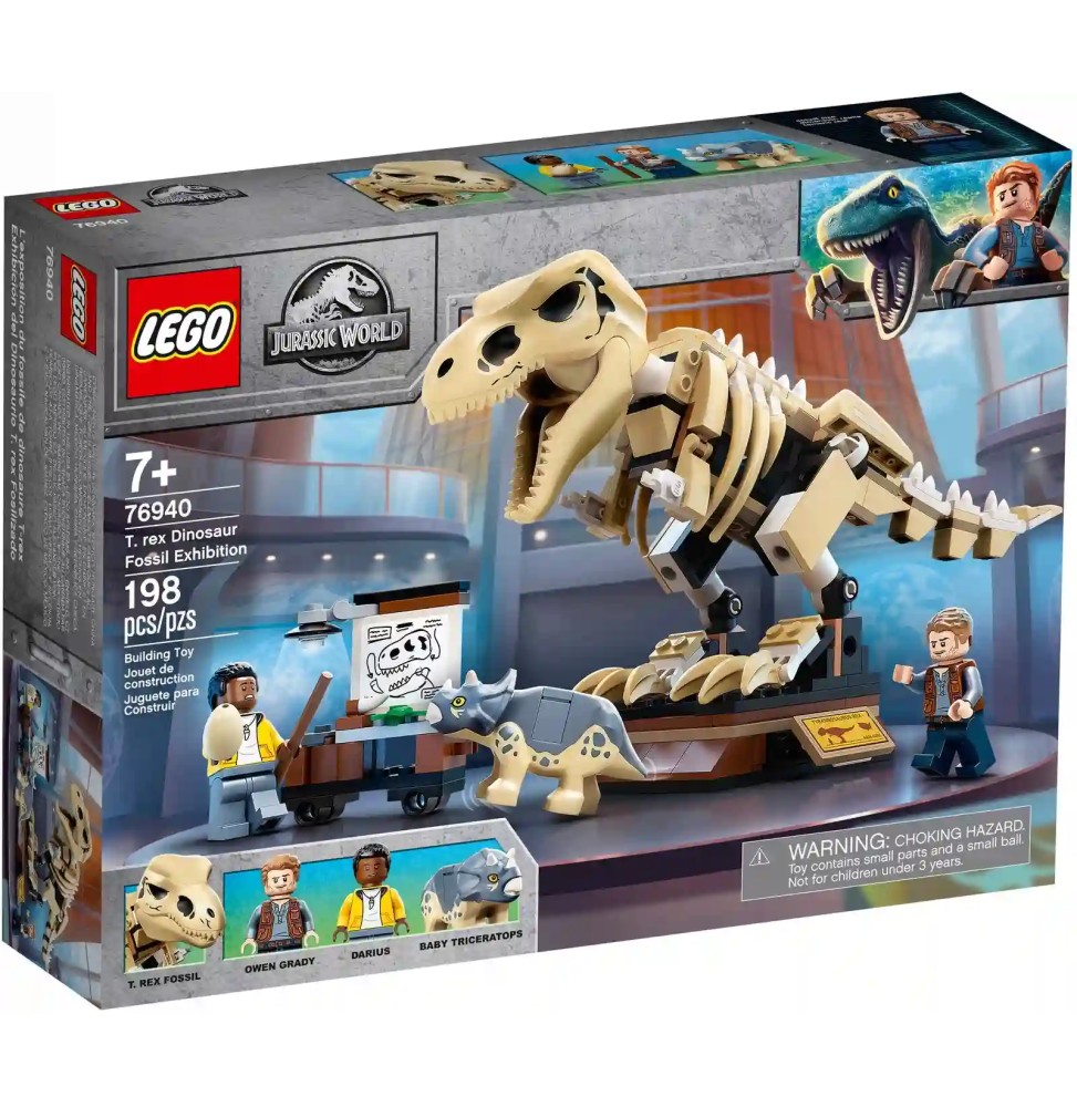 Lego Wystawa skamieniałości tyranozaura 76940