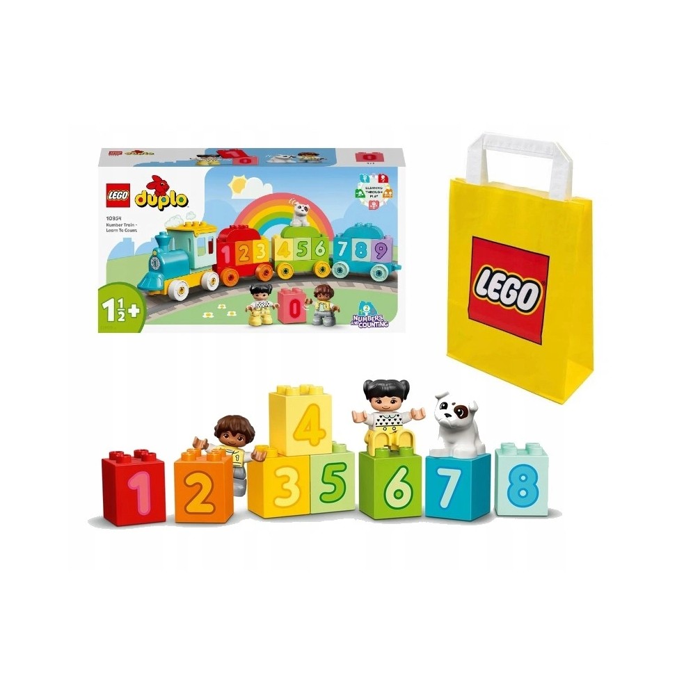 LEGO DUPLO Pociąg z cyferkami 10954