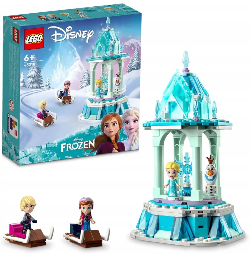 LEGO Disney karuzela Anny i Elzy, Kraina Lodu