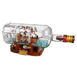 LEGO Ship in a Bottle 21313 - 962 Piece Set