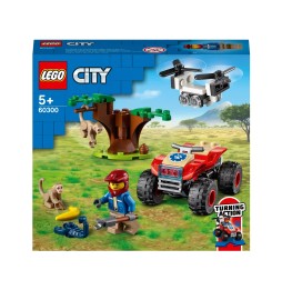 LEGO City 60300 Quad salvatori animale sălbatice