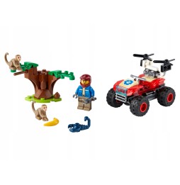 LEGO City 60300 Quad salvatori animale sălbatice