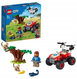 LEGO City 60300 Quad salvatori animale sălbatice